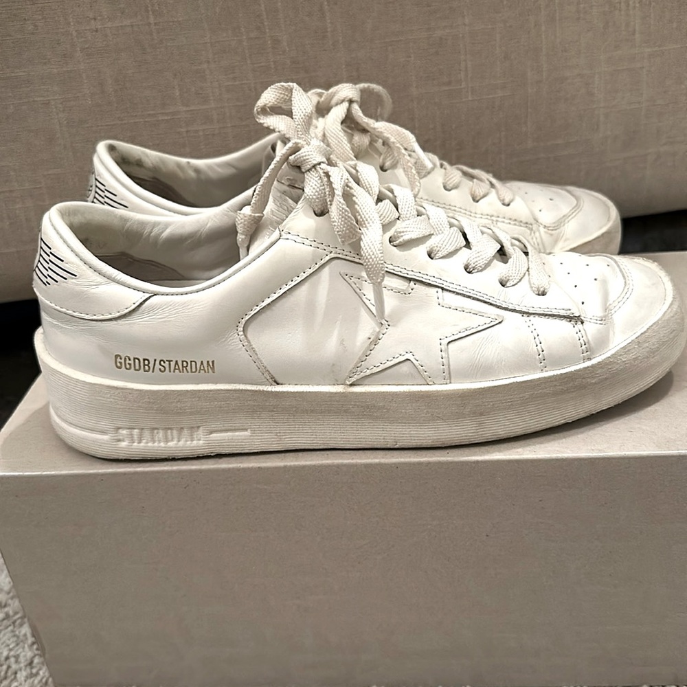 Golden Goose white Stardan size 37.